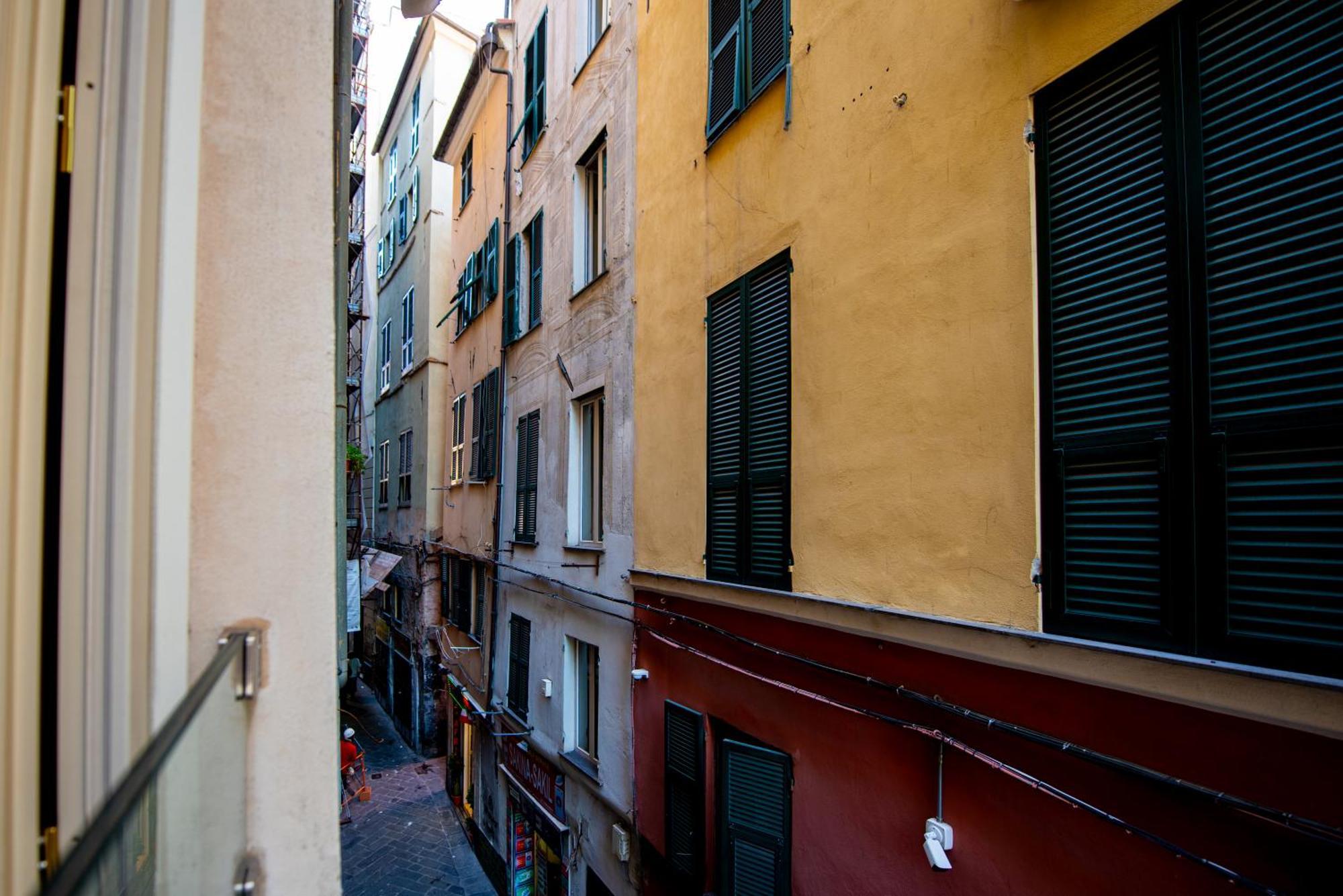 Genova Centro - Lussuosa Suite Arte E Storia Bagian luar foto